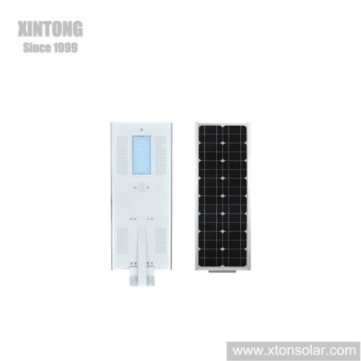 All In One Solar Street Light LED Lamp Housing Aluminum