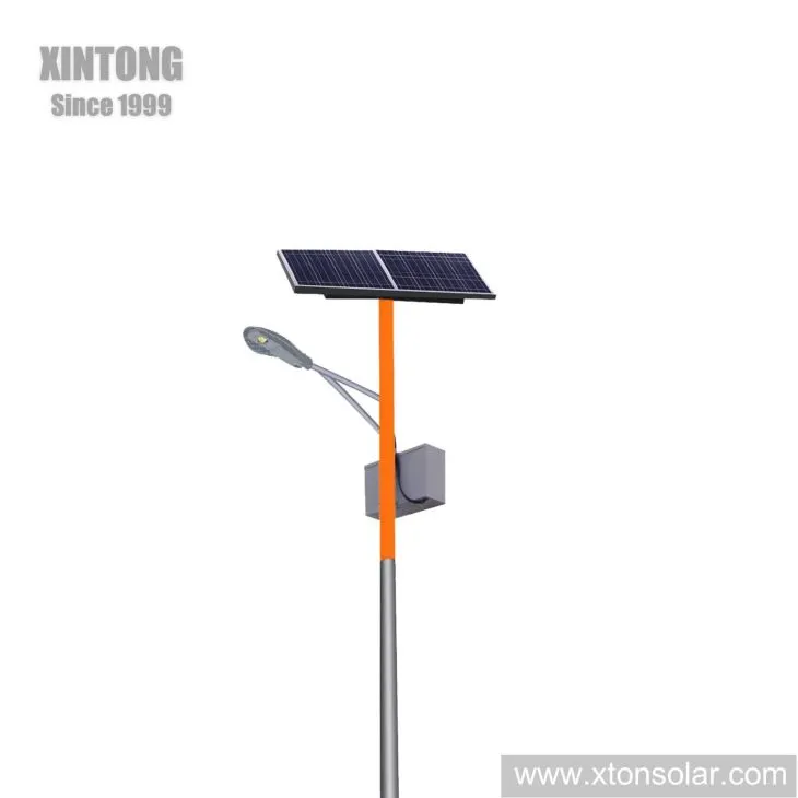 Battery Mounted Solar LED Street Light 5 Years Warranty